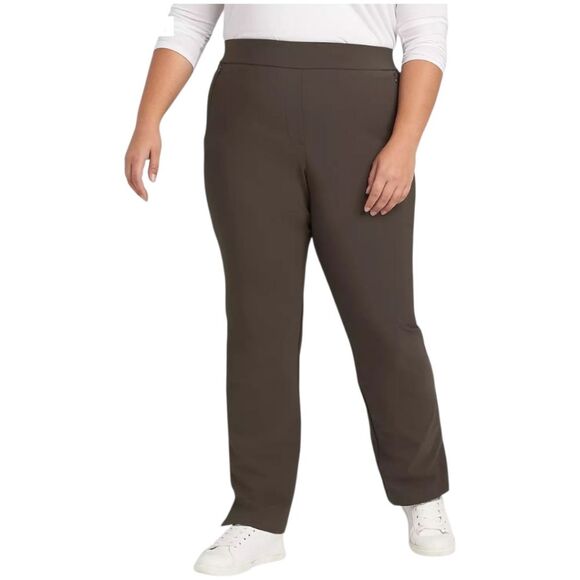Lane Bryant Nwot On-The-Go Straight Pant Pants Size 26 - Picture 1 of 8